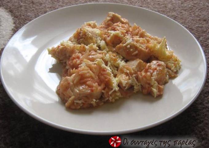 Simple Way to Prepare Speedy Giouvetsi with chicken