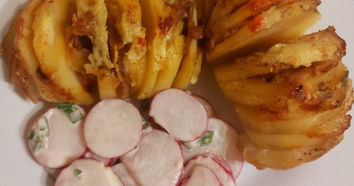 Аппетитная картошка «Гармошка» в духовке: рецепт с фото пошагово
