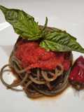 Spaghetti🍝 di riso integrali alla spirulina