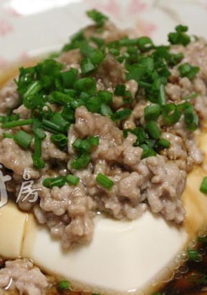 肉碎蒸豆腐 - 家常菜 的食譜成品照片