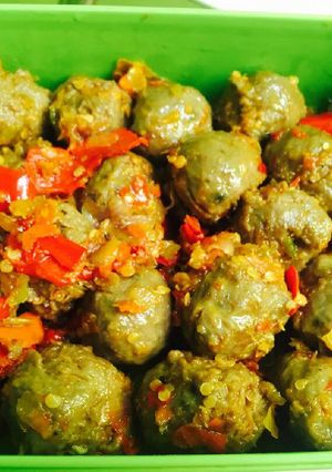 Foto resep Pentol gila