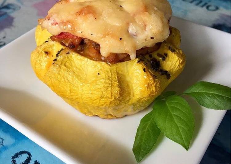 Фаршированные патиссоны