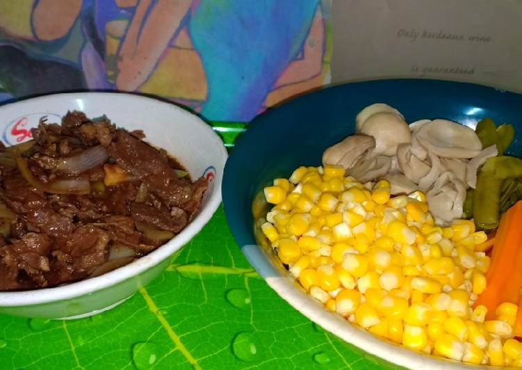 Resep Beef black paper Anti Gagal