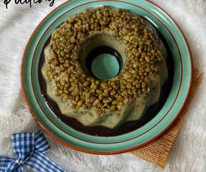 Mudah Cepat Memasak Mung Bean Puding (Puding Kacang Hijau) Enak Bergizi