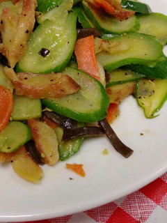 炒黃瓜素叉燒(全素) 的食譜成品照片