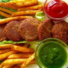 Beef Shami kabab A picture of Beef Shami kabab.