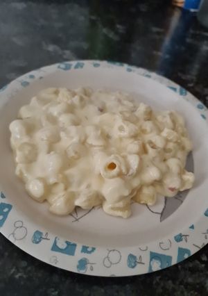 Una foto de Tiburones con queso y bacon