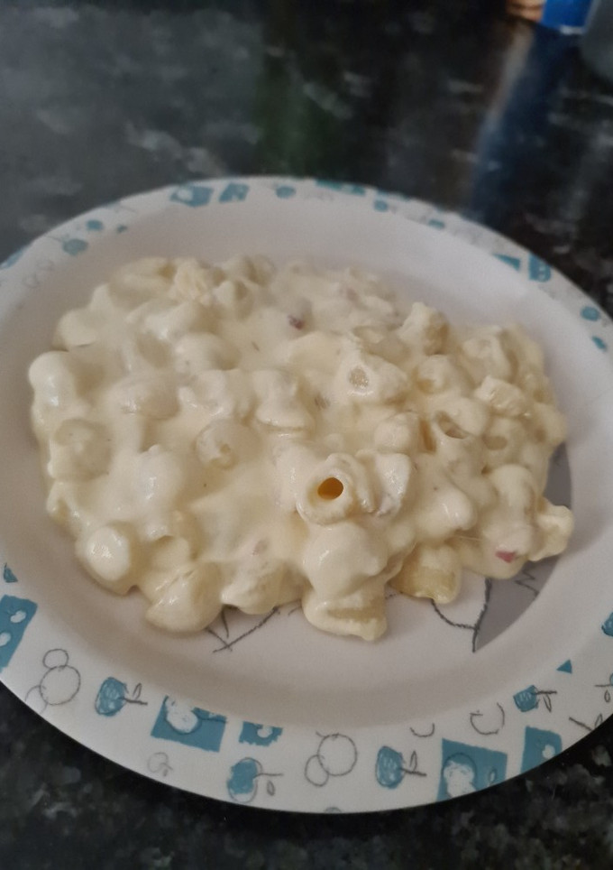 Una foto de Tiburones con queso y bacon