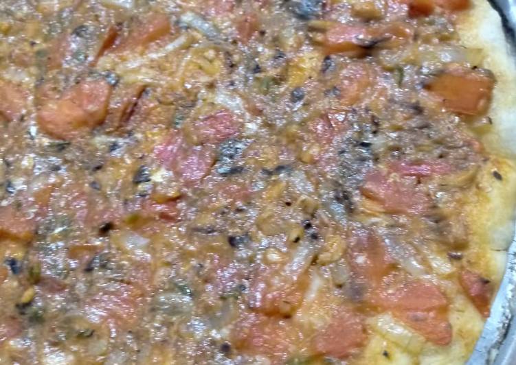 Pizza de sardinha - Tudogosreceitas
