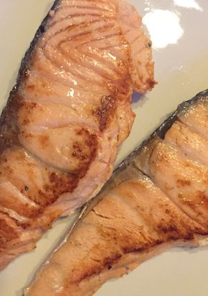 Foto principal de Salmón a la plancha con jengibre