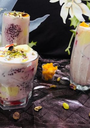 A picture of Mango falooda.