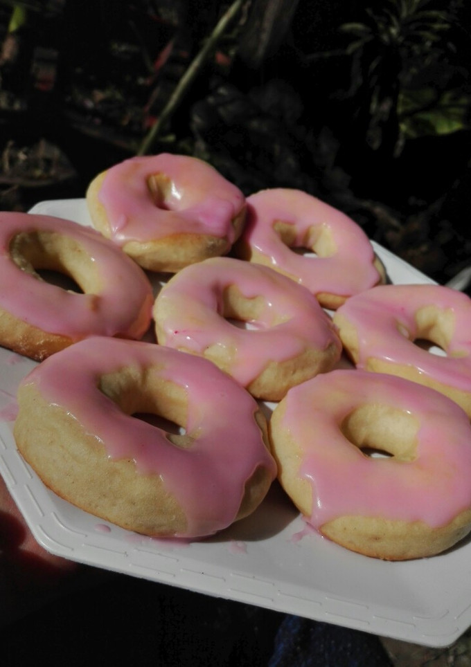Una foto de Donas al horno!
