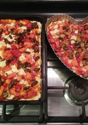 Una foto de Pizza fácil