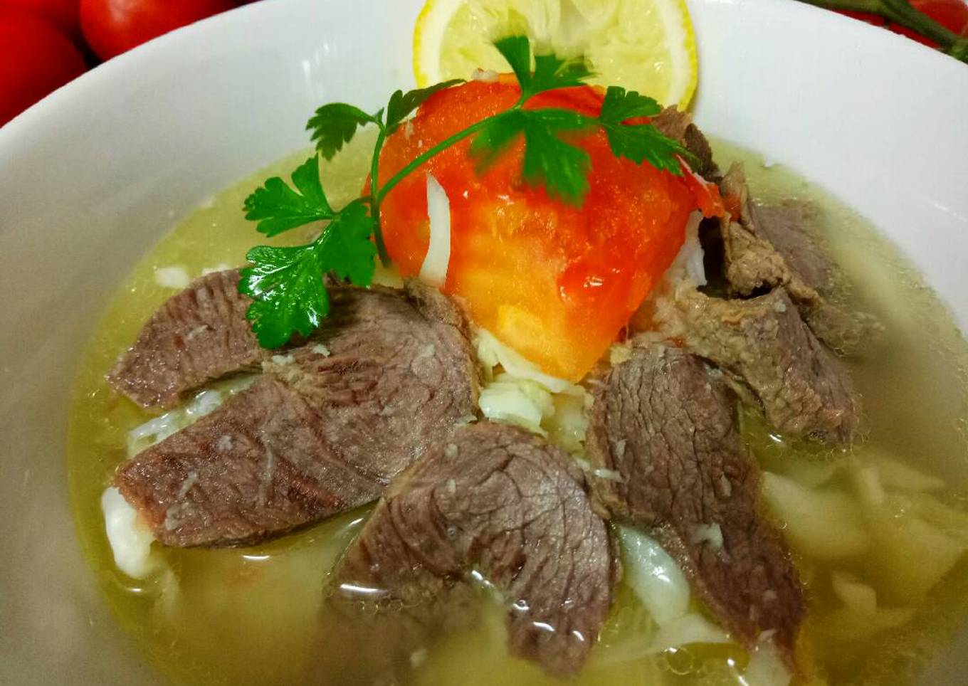 Soto Seger Daging Sapi