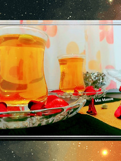 عکسی از دستور چای هل و زعفران