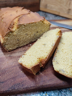 Una foto de Pan de harina de Garbanzo SIN gluten, sin huevo, sin leche, sin amasar - vegano