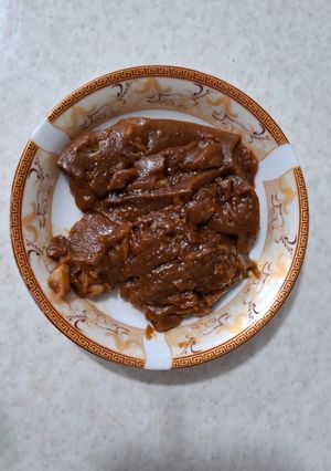 عکسی از دستور حلوا اماراتی بی نظیر 😋
