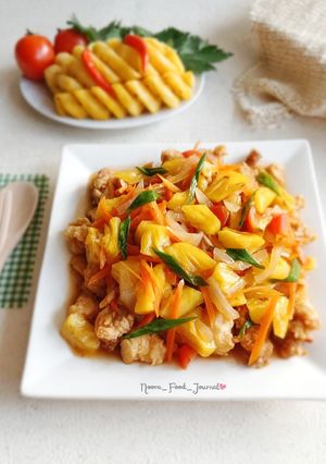 Foto resep Ayam Siram Saus Nanas