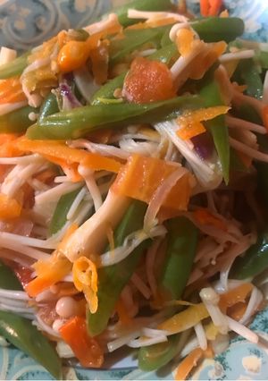 Foto resep Tumis Jamur Enokitake Enoki