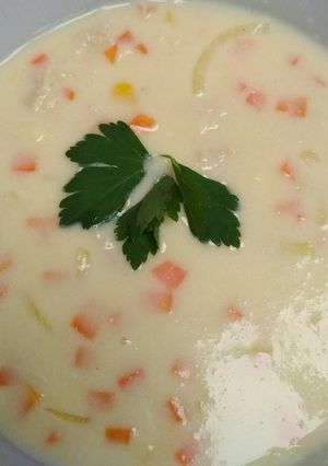 Foto resep Chicken cream soup ala mami 😊