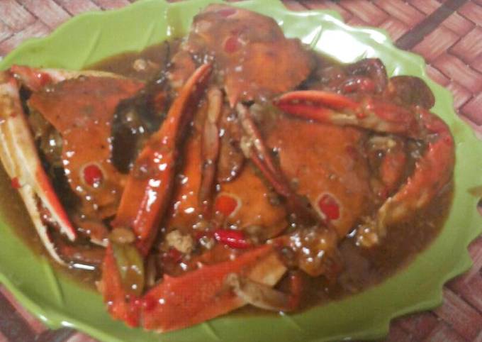 Kepiting saos tiram