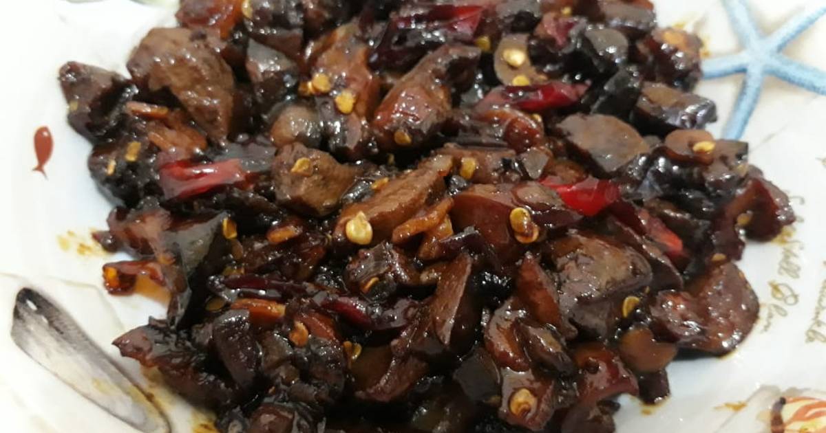 Resep Ati ampela masak kecap pedas oleh Dapur Keluarga - Cookpad