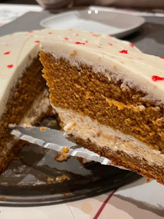 Una foto de Tarta de zanahoria