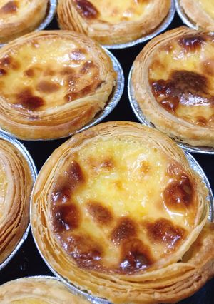 Hình của món Bánh Tart Trứng - Egg Tart.