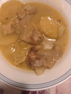 Una foto de Asado de patata y pollo