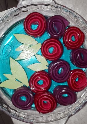 عکسی از دستور ژله رولی