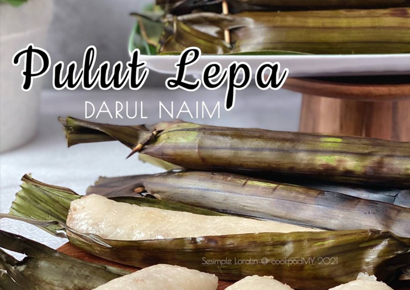 Pulut Lepa / Pulut Baked Kelantan (Inti Fish)