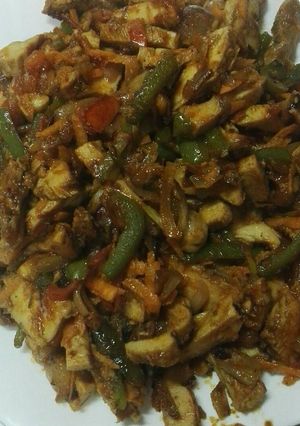 Foto resep Oseng ayam mudah