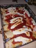 Canelones de espinaca y zapallo anco