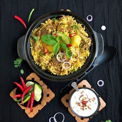 Mutton Pulao A picture of Mutton Pulao.