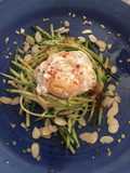 Poached Egg with Zucchini