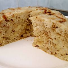 A picture of Steamed banana cake.