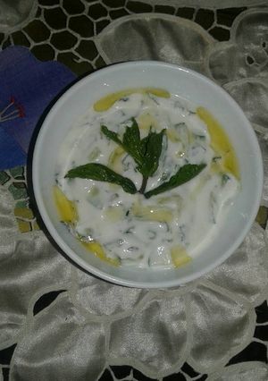 صورة لوصفة سلطة زبادى