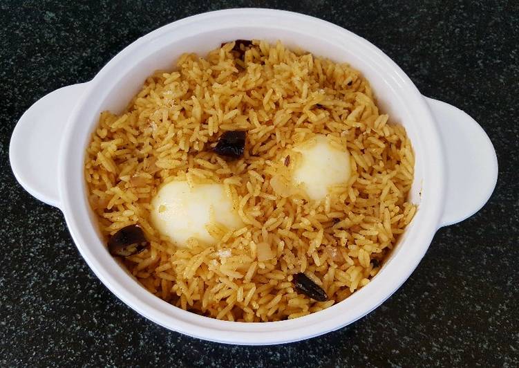 Cara Mudah Menyiapkan Egg pilaf/ nasi campur telur (#PR_BukanNasiBiasa) Enak dan Antiribet