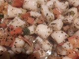 Ñoquis con salsa caprese