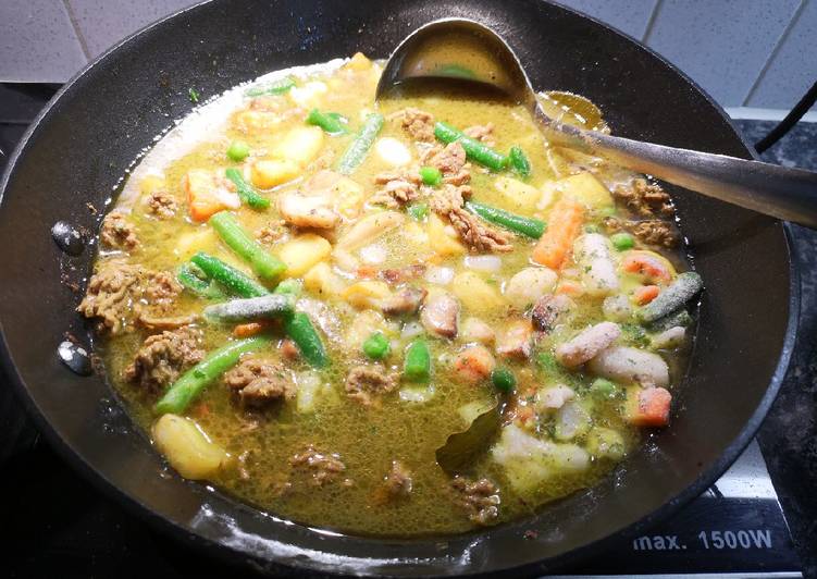 Resep Sup daging giling dg sayuran @ Enak