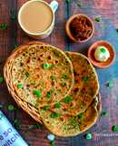 Spring Onion Paratha
