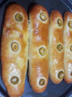 صورة لوصفة خبيزات 🥖🥖 هششة ومحشية ولا اروع 😊