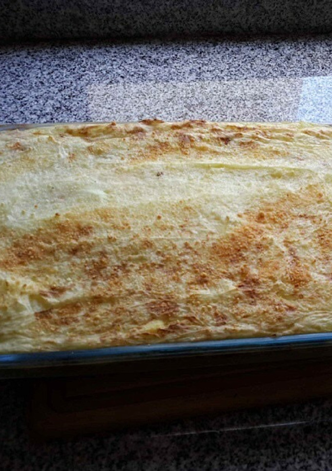 Una foto de Pastel mixto de carne