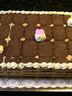 Una foto de Chocotorta