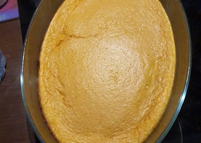 Purée de courge gratiné