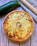 Quiche de calabacín y queso de cabra en Airfryer