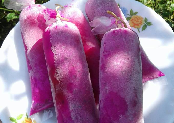 Resep Es Lilin Buah Naga Oleh Retnot 19 Cookpad