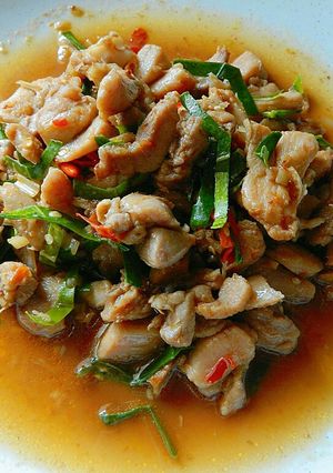 รูปของ ไก่ผัดตะไคร้