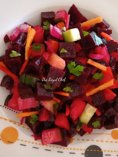A picture of Beetroot salad.
