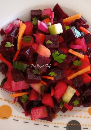 A picture of Beetroot salad.